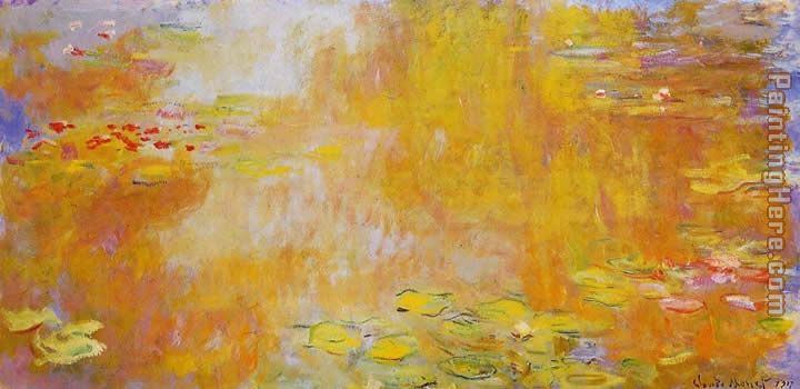 The Water-Lily Pond 2 painting - Claude Monet The Water-Lily Pond 2 art painting